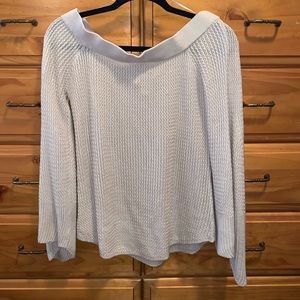 Off the shoulder sweater